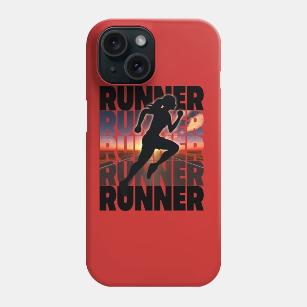 Runner Phone Case by GLStyleDesigns