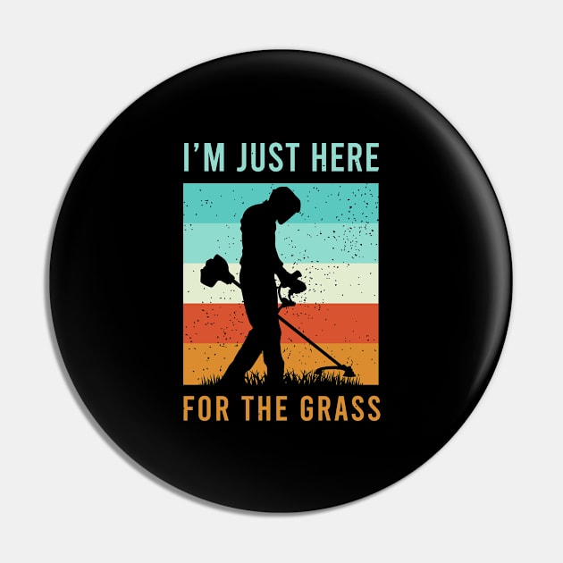 Funny Landscaper Clothing For A Lover Of Landscaping Pin by AlleyField