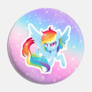 Rainbow Dash Pin