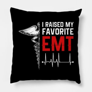 Favorite EMT Daughter Pillow