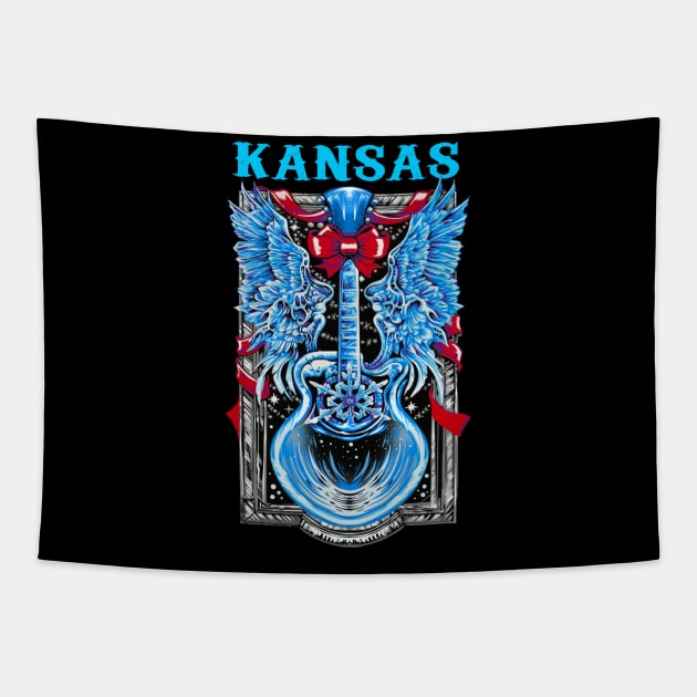 KANSAS BAND Tapestry by Pastel Dream Nostalgia