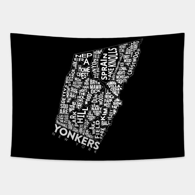 Yonkers Neighborhoods Tapestry by JP