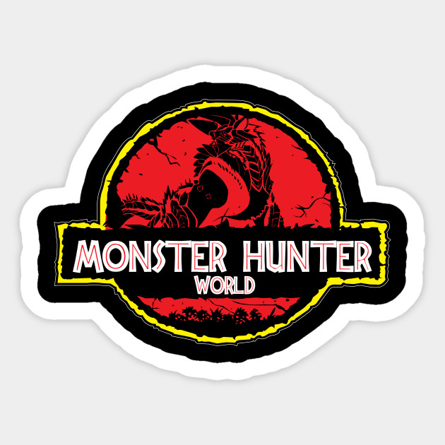 Monster Hunter World Monster Hunter World Sticker Teepublic