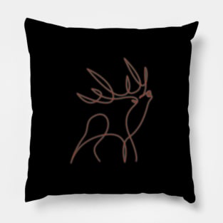 Deer - Odocoileus virginianus Pillow