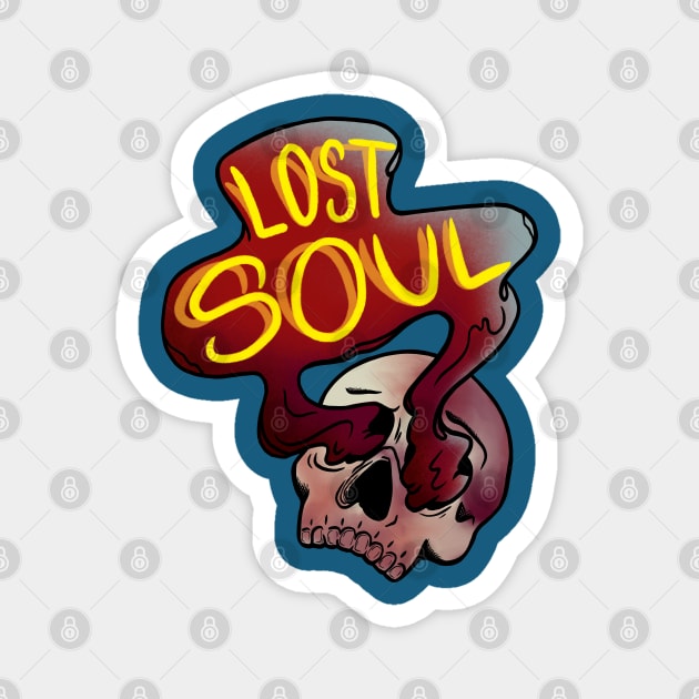 Lost Soul Magnet by theartBinn