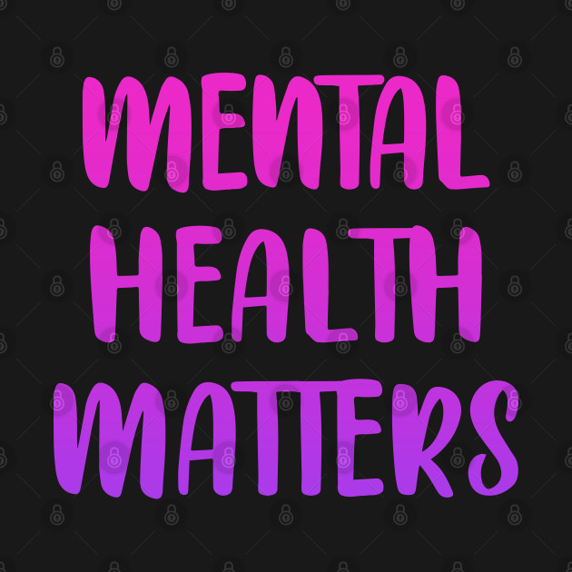 Discover Mental health matters. Awareness. It's ok not to be ok. Your feelings are valid. Pink design - Mental Health Support - T-Shirt