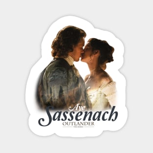 Outlander Aye Sassenach Embrace Magnet