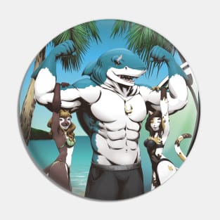 Beach Fun - Land Shark Pin