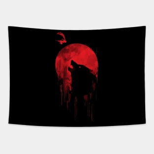 moon werewolf Tapestry