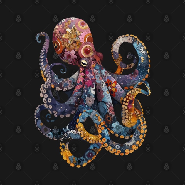 Octopus (Quilted Style) by VelvetRoom