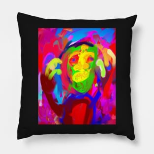 Scary abstract, Pillow