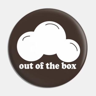 Out Of The Box White Pin