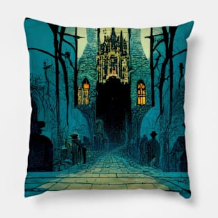 Gothic Church Pillow