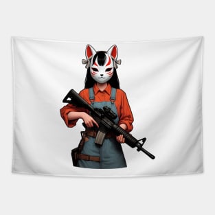 Tactical Kitsune Tapestry