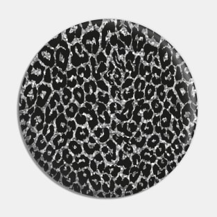 Silver Leopard Pin