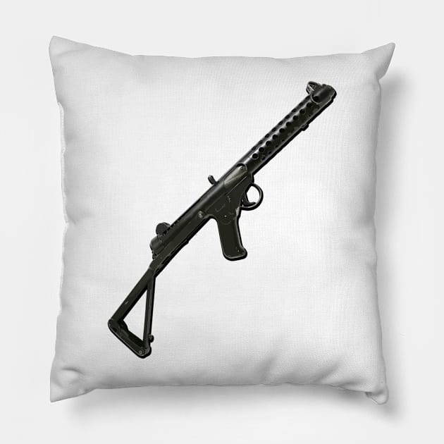 9MM C1 Pillow by TortillaChief