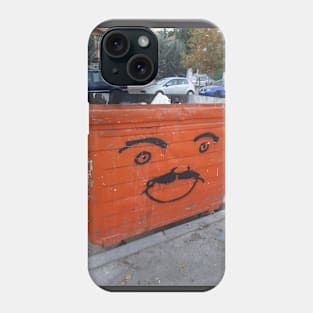 Dumpster moustache Phone Case