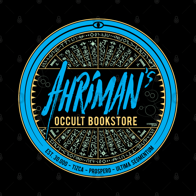 Ahriman's Occult Bookstore - Blue Edition by Exterminatus