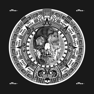 Aztec Memento Mori WHITE T-Shirt