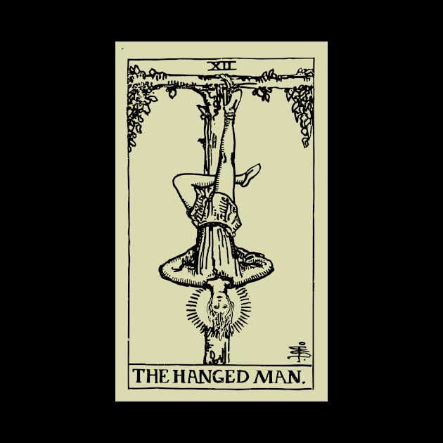 Tarot Card - The Hanged Man - Psychic Divination - Major Arcana by winwinshirt