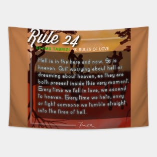 40 RULES OF LOVE - 24 Tapestry