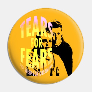 Tears for fears t-shirt Pin