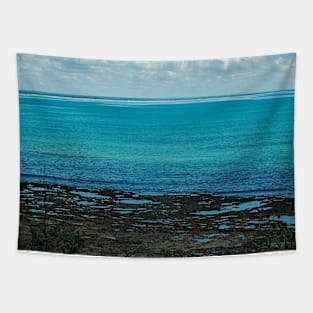 Tropical Coral Beach Seascape Landscape Tapestry