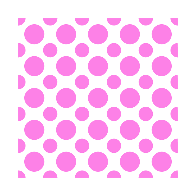 Pink and white polka dots by Captain-Jackson