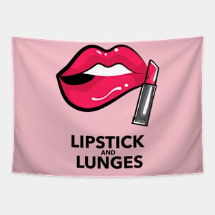 Lipstick & Lunges Tapestry