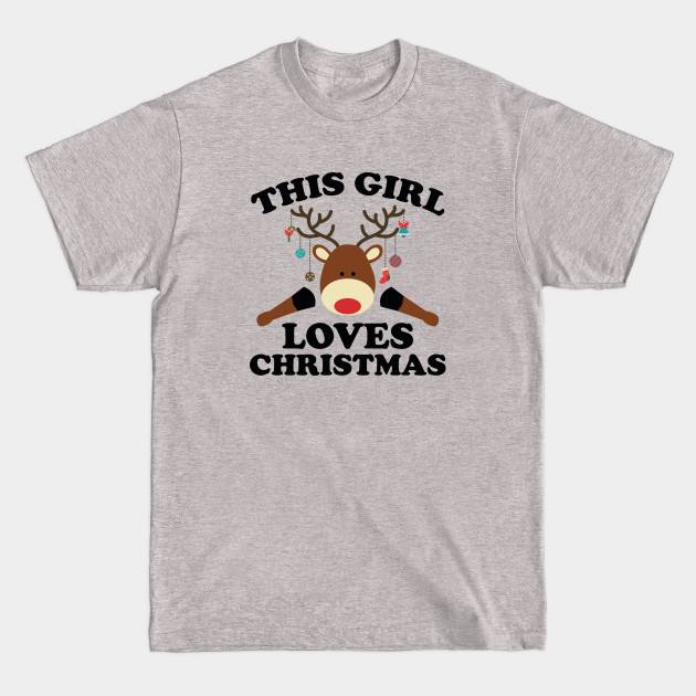 Disover This Girl Loves Christmas - This Girl Loves Christmas - T-Shirt