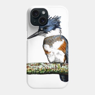 BELTED KINGFISHER Phone Case
