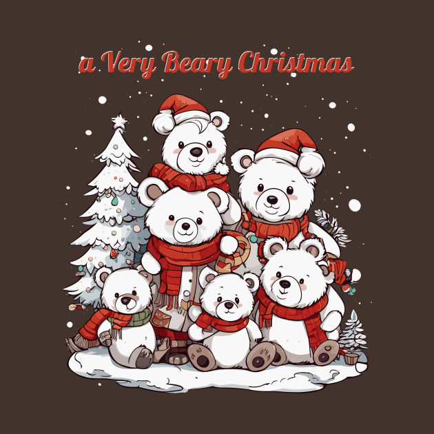 a very beary christmas by Kingrocker Clothing