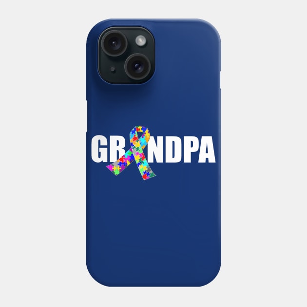 Autism Grandpa Phone Case by epiclovedesigns