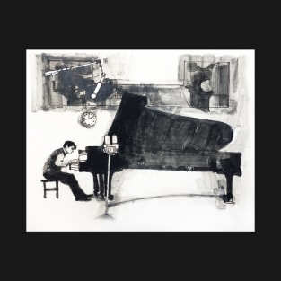The Pianist ~ illustration T-Shirt