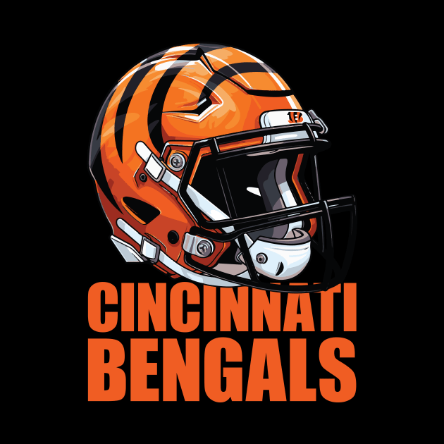 Bengals Helmet by vectrus