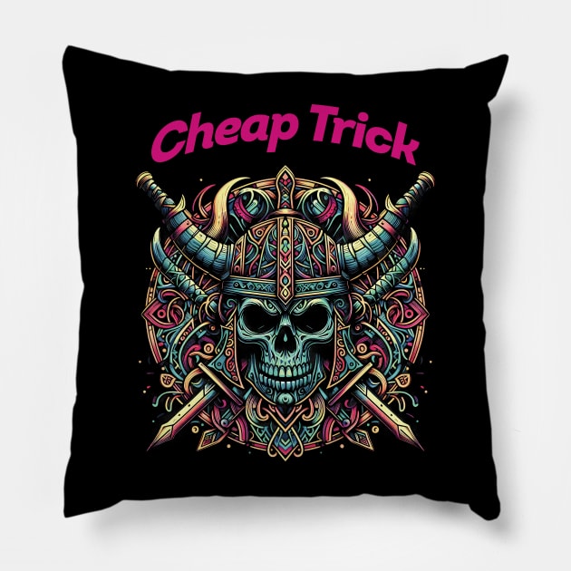 Cheap trick new art Pillow by meantibrann