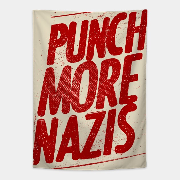 Punch more nazis Tapestry by department