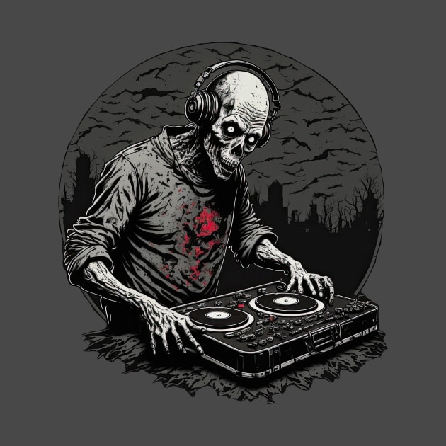 Zombie DJ by koalafish