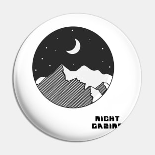 Cute Night Gazing Stargazer Pin