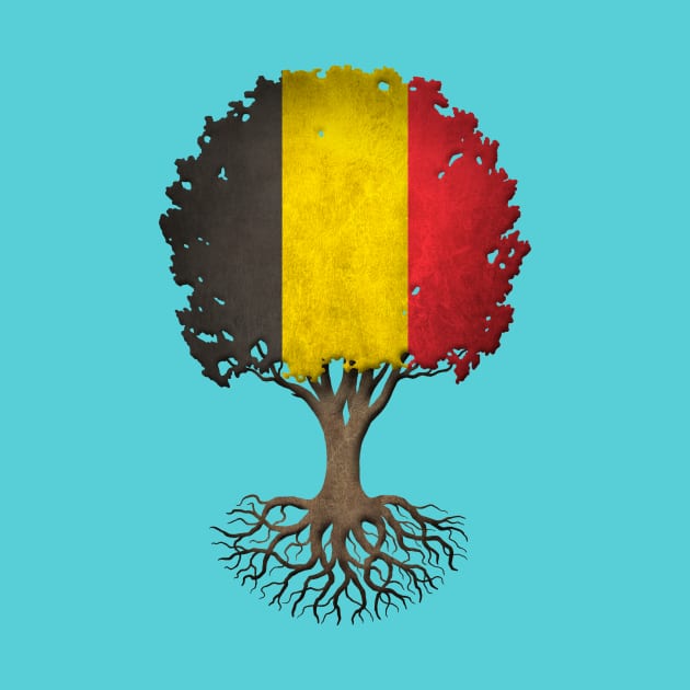 Tree of Life with Belgian Flag by jeffbartels