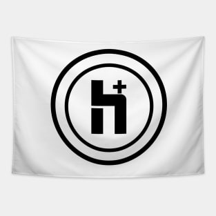 H Plus 2 (Large) Tapestry