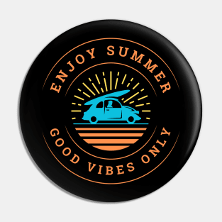 Enjoy Summer Pin