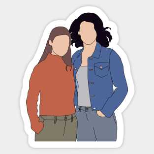 i smell snow - Gilmore Girls - Sticker