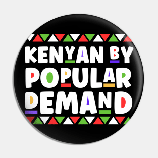 Kenyan By Popular Demand - Xtian Dela Pin