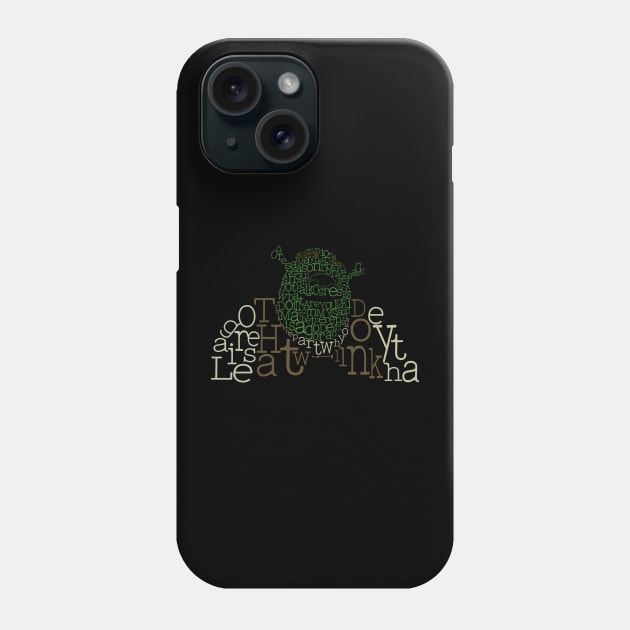 Dreamworks Shrek Phone Case by CurlyLamb