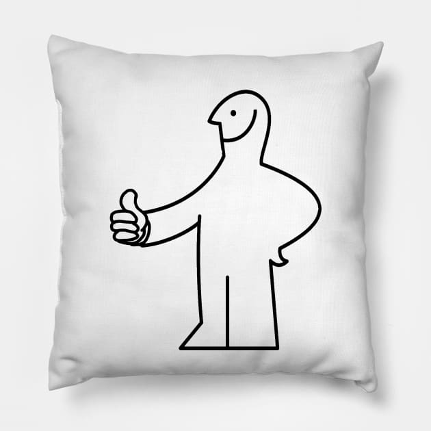 Ikea man Pillow by shallotman