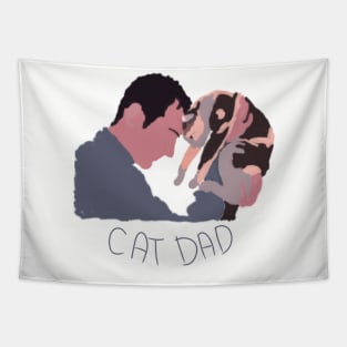 Cat dad Tapestry