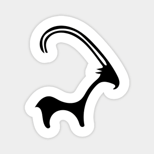 Capricorn (Persian) - timeless abstraction Magnet