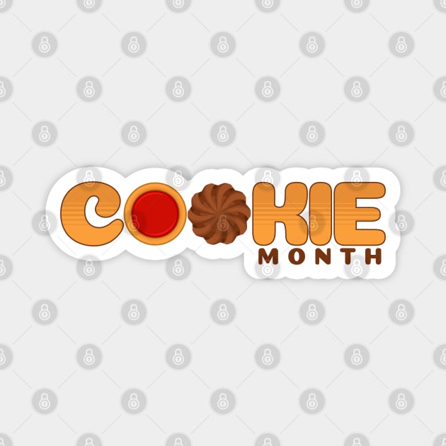 Cookie Month Magnet by HolidayBug