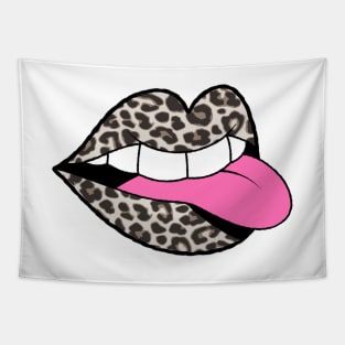 Leopard Mouth Tapestry